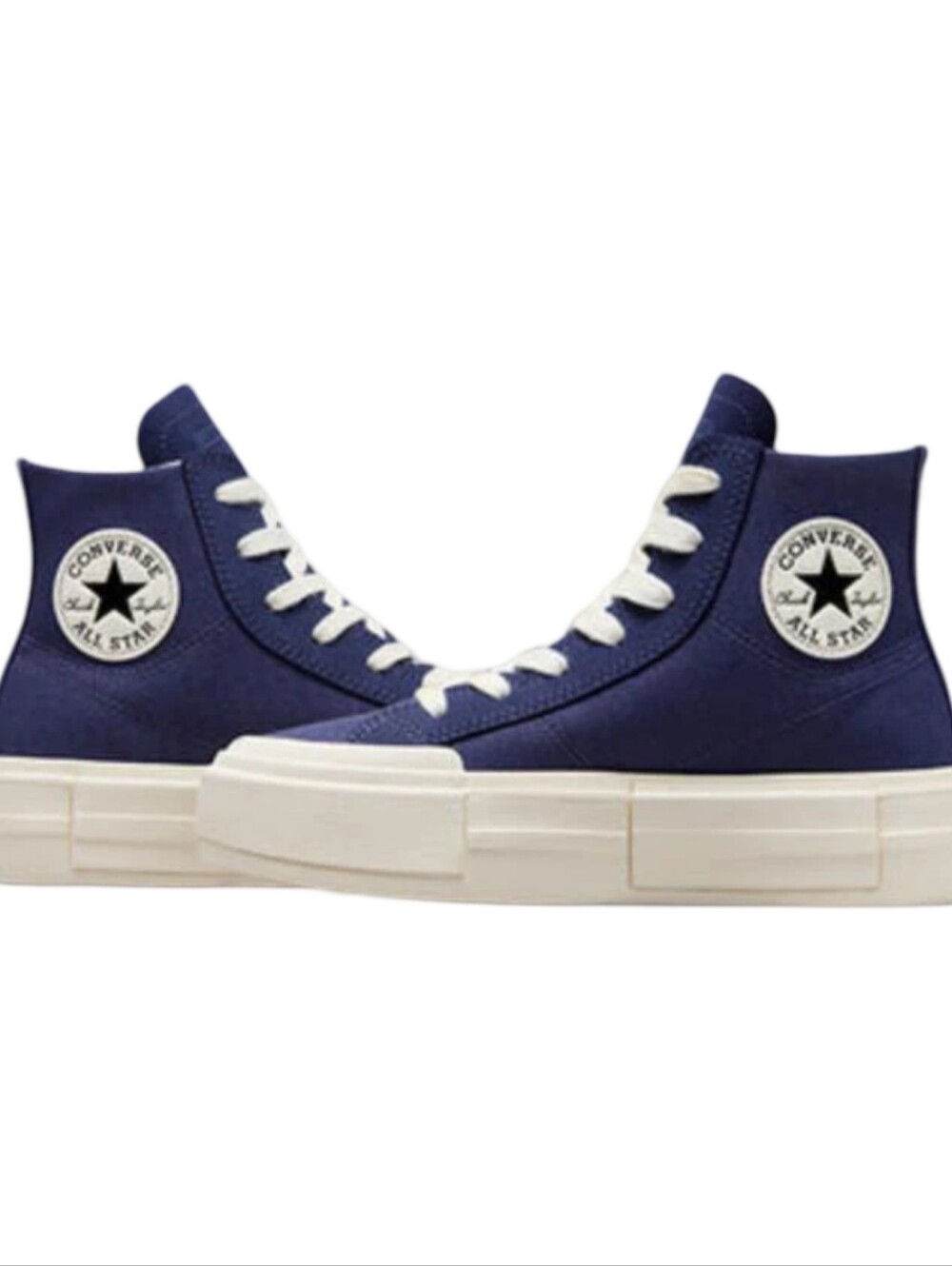 Converse Chuck Taylor All Star Cruise Platform high-top blue suede Size 9